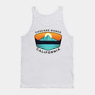 Cascade Range California - Travel Tank Top